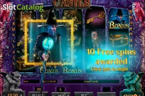 Οθόνη8. Wizard's Castle (Cozy) Κουλοχέρης 