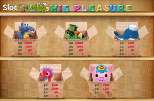 Οθόνη3. Plushie Pleasure Κουλοχέρης