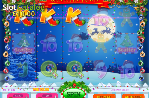 Οθόνη6. Santa in Town Κουλοχέρης 