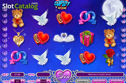 Οθόνη5. Cupid's Arrow (Cozy) Κουλοχέρης