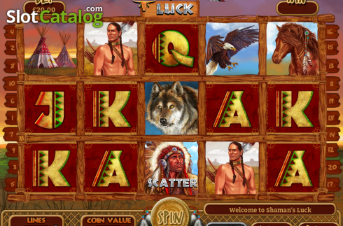 Οθόνη6. Shaman's Luck Κουλοχέρης