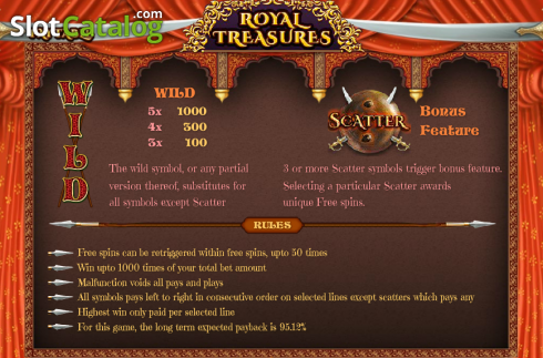 Οθόνη2. Royal Treasures (Cozy) Κουλοχέρης