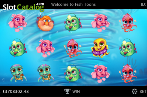Οθόνη4. Fish Toons Κουλοχέρης