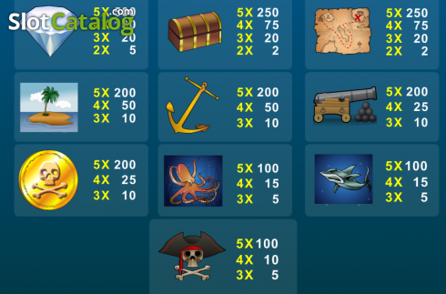 Οθόνη3. Chasin' Treasure Κουλοχέρης