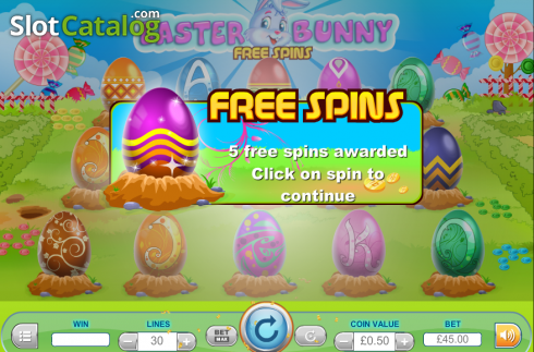 Οθόνη6. Easter Bunny Κουλοχέρης