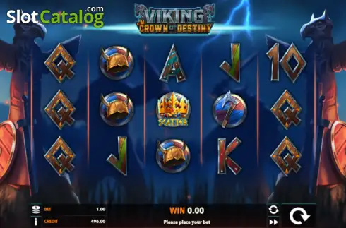 Οθόνη2. Viking Crown of Destiny (Crazy Billions) Κουλοχέρης
