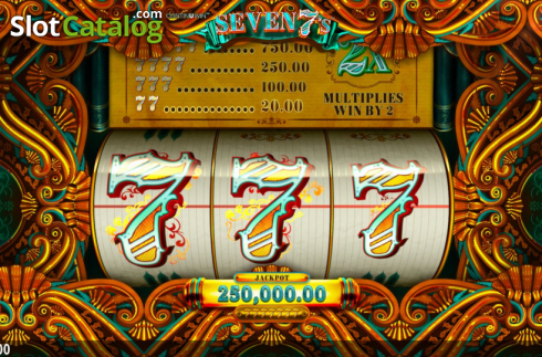 Οθόνη3. Seven 7's Κουλοχέρης