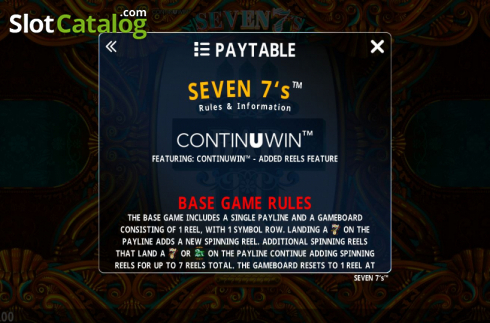Οθόνη6. Seven 7's Κουλοχέρης