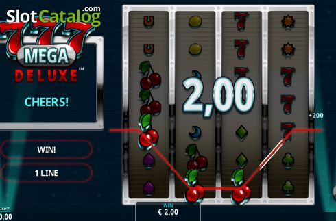 Οθόνη3. 777 Mega Deluxe Κουλοχέρης