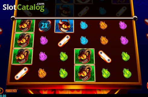 Οθόνη2. 3 Devils Pinball Κουλοχέρης 