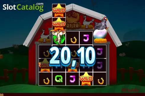 Οθόνη7. Lucky Clucks Κουλοχέρης
