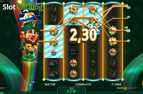Οθόνη3. 777 Rainbow Respins Κουλοχέρης