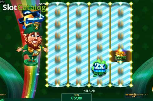 Οθόνη5. 777 Rainbow Respins Κουλοχέρης