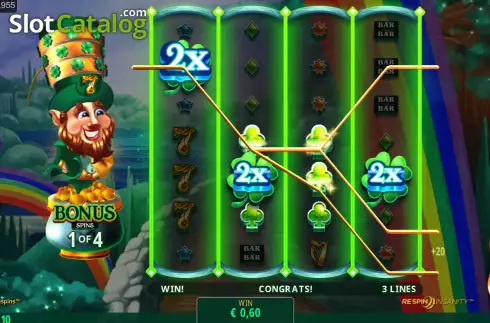 Οθόνη7. 777 Rainbow Respins Κουλοχέρης