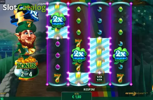 Οθόνη8. 777 Rainbow Respins Κουλοχέρης