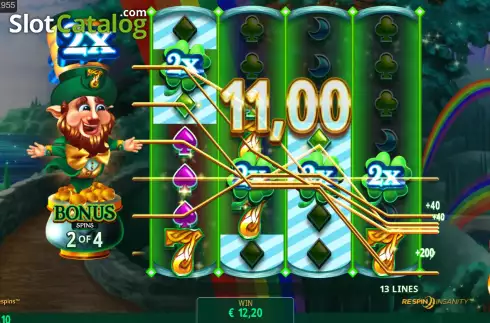 Οθόνη9. 777 Rainbow Respins Κουλοχέρης
