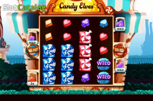 Οθόνη2. Candy Elves Κουλοχέρης 