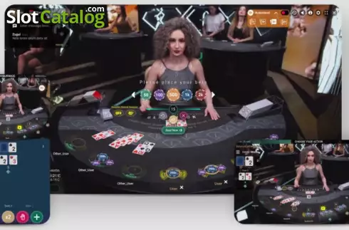Οθόνη2. Blackjack (CreedRoomz) Κουλοχέρης