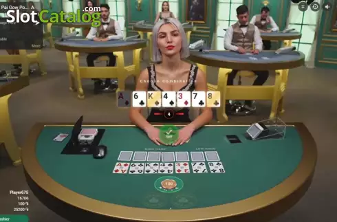 Οθόνη3. Pai Gow Poker (CreedRoomz) Κουλοχέρης