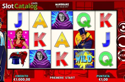 Οθόνη2. Mandrake the Magician Κουλοχέρης 
