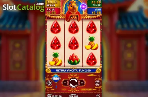Οθόνη3. Lucky Capy Κουλοχέρης