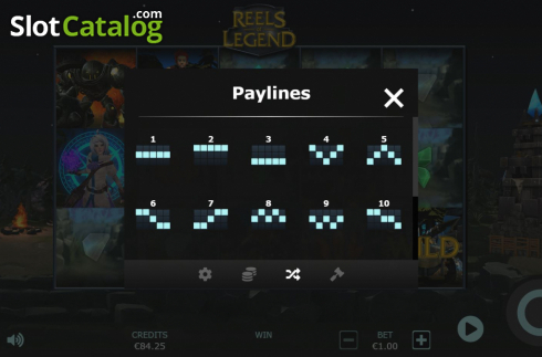Οθόνη9. Reels of Legend Κουλοχέρης 