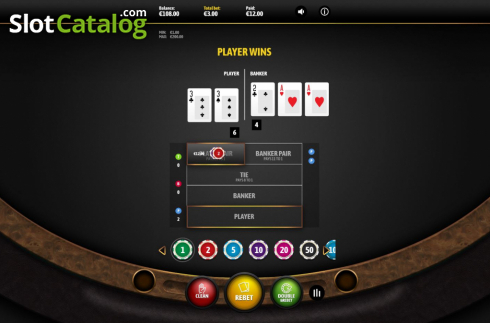 Οθόνη3. Baccarat (Cubeia) Κουλοχέρης