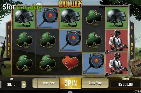 Οθόνη2. Loot Luck Κουλοχέρης