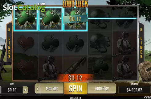 Οθόνη3. Loot Luck Κουλοχέρης