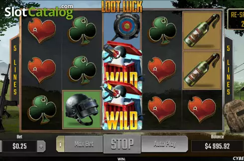 Οθόνη4. Loot Luck Κουλοχέρης