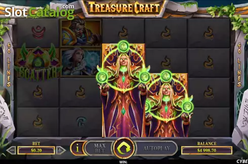 Οθόνη4. Treasure Craft Κουλοχέρης