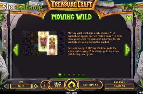 Οθόνη5. Treasure Craft Κουλοχέρης