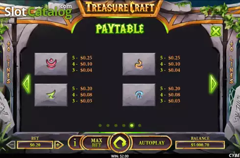 Οθόνη9. Treasure Craft Κουλοχέρης