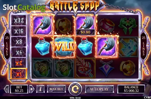Οθόνη3. Battle Shop Κουλοχέρης