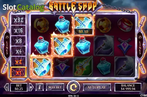 Οθόνη4. Battle Shop Κουλοχέρης