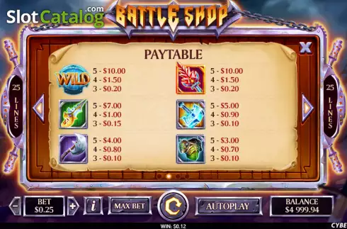 Οθόνη6. Battle Shop Κουλοχέρης