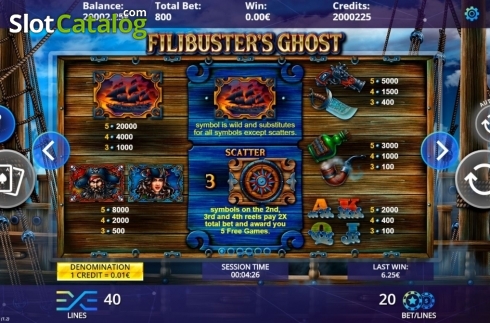 Οθόνη5. Filibusters Ghost Κουλοχέρης