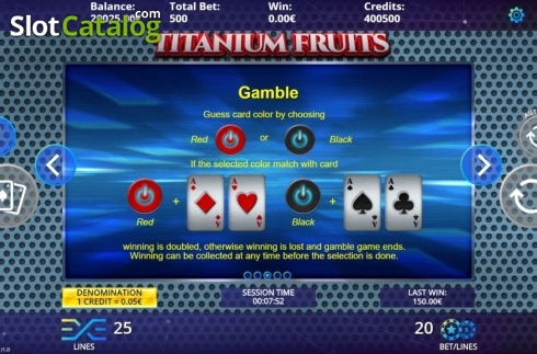 Οθόνη8. Titanium Fruits Κουλοχέρης