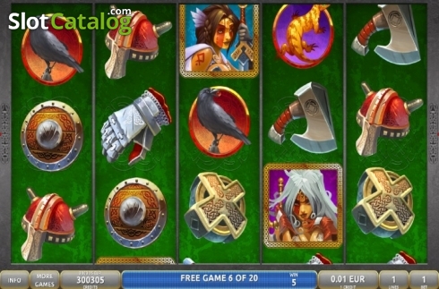 Οθόνη3. Valhalla Warriors Κουλοχέρης