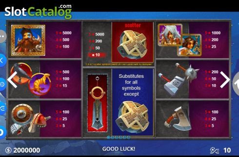 Οθόνη5. Valhalla Warriors Κουλοχέρης