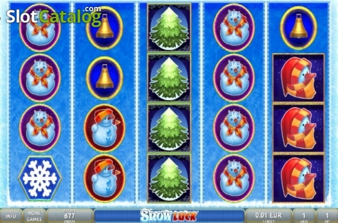 Οθόνη2. Snow Luck Κουλοχέρης