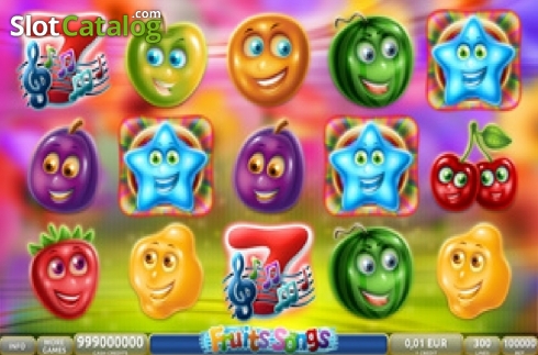 Οθόνη2. Fruits Songs Κουλοχέρης
