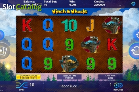 Οθόνη2. Winch & Wheels Κουλοχέρης