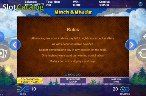 Οθόνη6. Winch & Wheels Κουλοχέρης