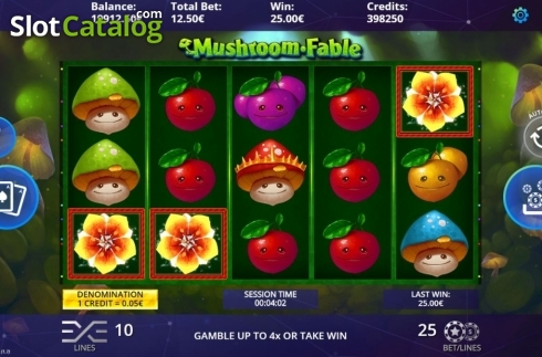 Οθόνη3. Mushroom Fable Κουλοχέρης