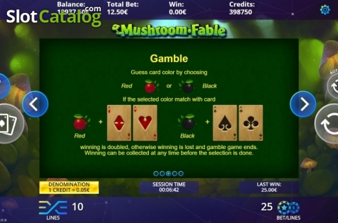 Οθόνη7. Mushroom Fable Κουλοχέρης