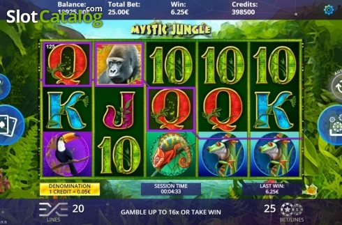 Οθόνη3. Mystic Jungle (DLV) Κουλοχέρης
