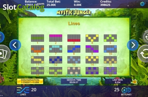 Οθόνη9. Mystic Jungle (DLV) Κουλοχέρης