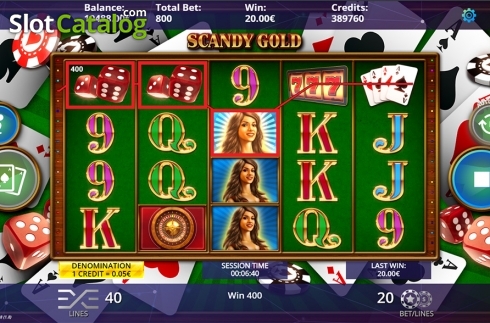 Οθόνη3. Scandy Gold Κουλοχέρης 