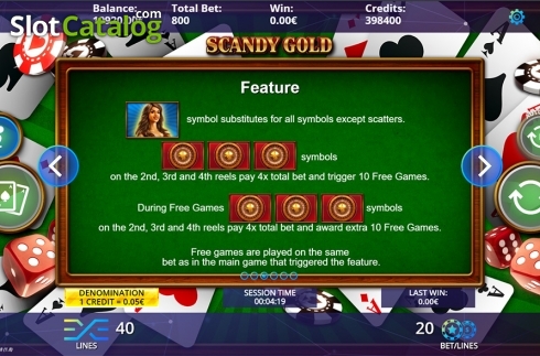 Οθόνη8. Scandy Gold Κουλοχέρης 